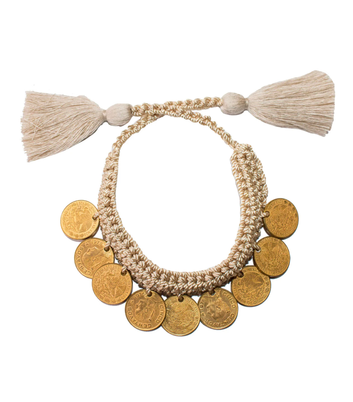 vintage coins bracelet, vintage coins pendant, coin jewelry, coin bracelet, coin chocker necklace, coin adornments, wrist adonrments, handmade in tulum