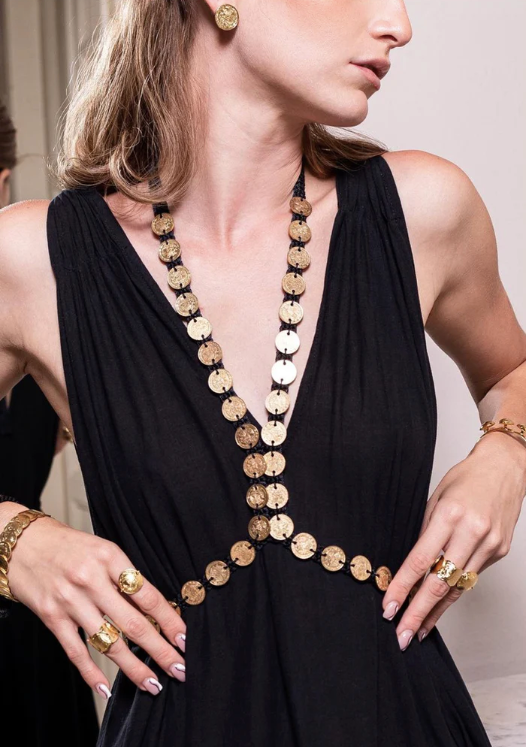 Handmade Vintage Coins Body Chain Jewelry Wanderlustulum