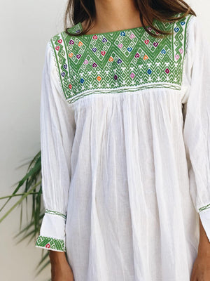 Chiapas embroidered blouse