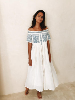Oaxaca embroidered dress