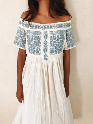 Oaxaca embroidered dress
